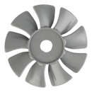 Thomas 2650 and 2660 Gray Fan - 3/4" Shaft 638281