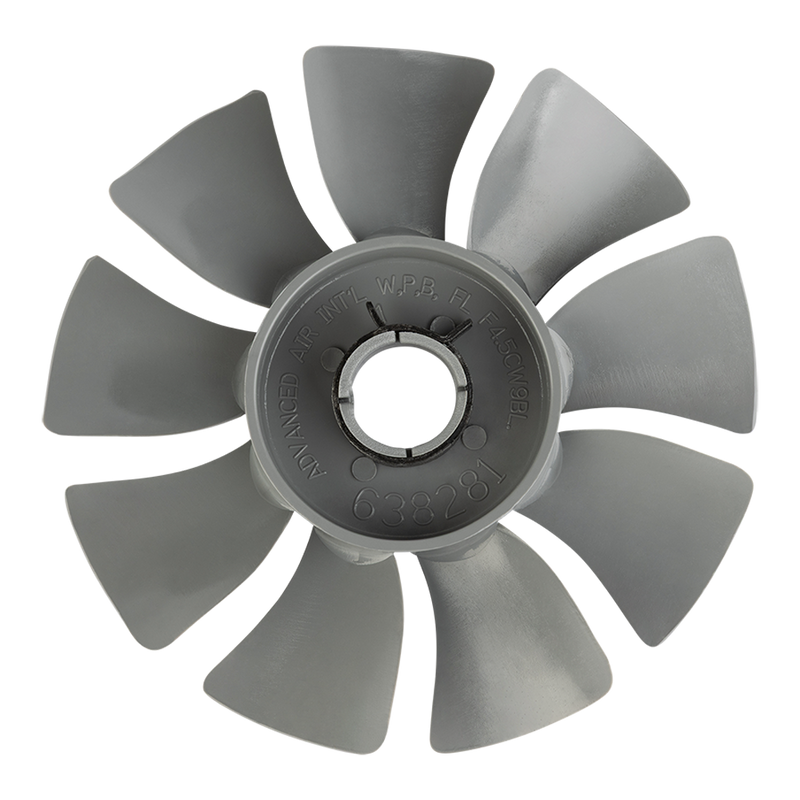 Thomas 2650 and 2660 Gray Fan - 3/4" Shaft 638281
