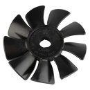 Thomas 2650 and 2660 Black Fan - 3/4" Shaft 638282