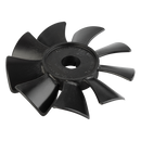 Thomas 2650 and 2660 Black Fan - 3/4" Shaft 638282