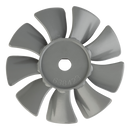 Thomas 2650 and 2660 Gray Fan - 1/2" Shaft 638423