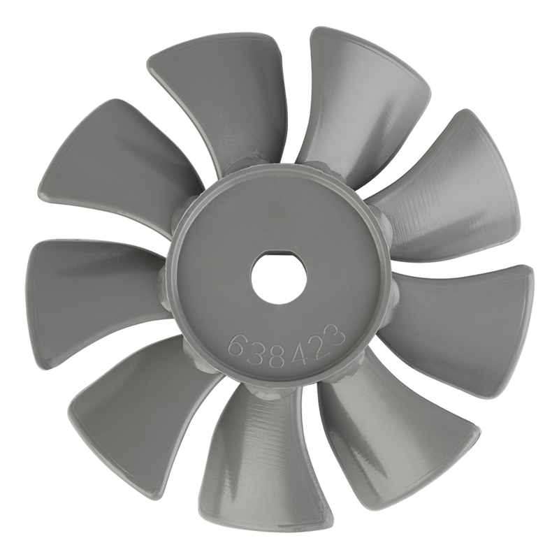 Thomas 2650 and 2660 Gray Fan - 1/2" Shaft 638423