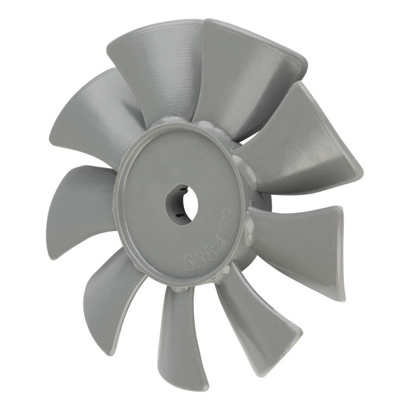 Thomas 2650 and 2660 Gray Fan - 1/2" Shaft 638423