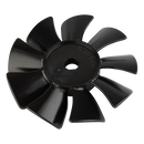 Thomas 2650 and 2660 Black Fan - 1/2" Shaft 638424