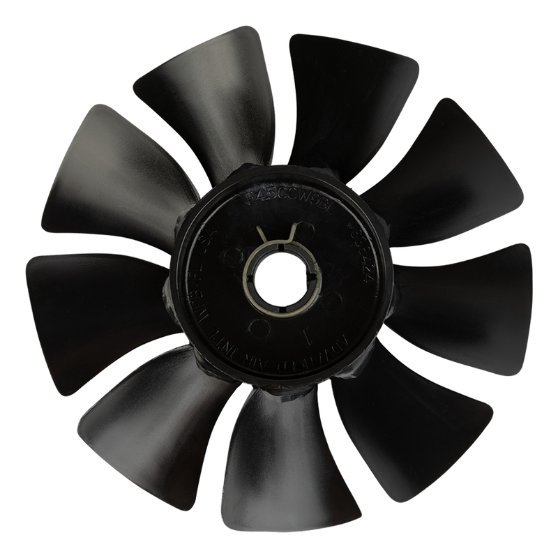 Thomas 2650 and 2660 Black Fan - 1/2" Shaft 638424
