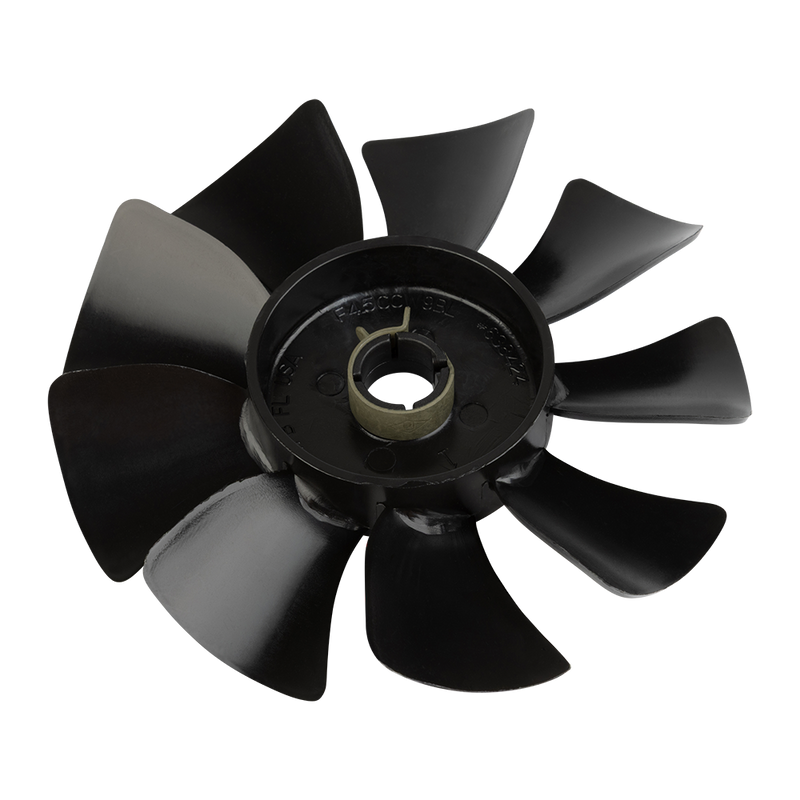 Thomas 2650 and 2660 Black Fan - 1/2" Shaft 638424